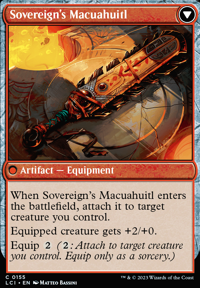 Sovereign's Macuahuitl