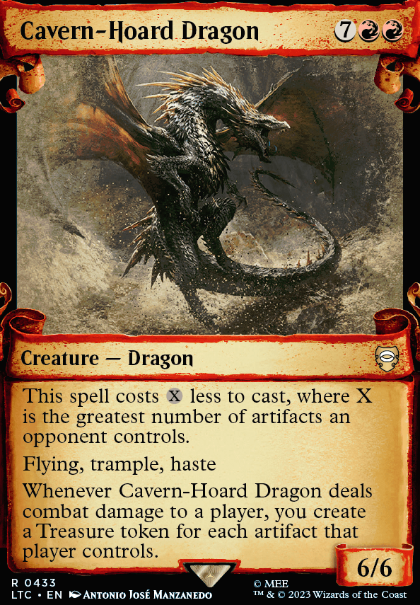 The Dragon with the Flagon (Commander / EDH MTG Deck)