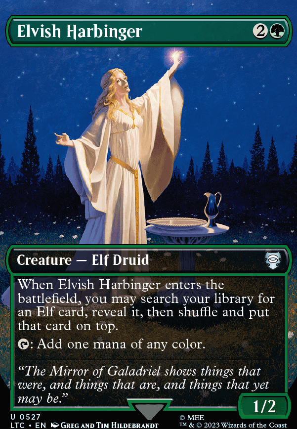 Featured card: Elvish Harbinger