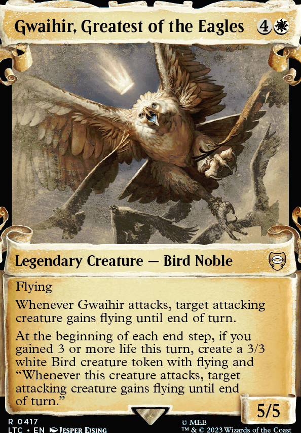 Featured card: Gwaihir, Greatest of the Eagles