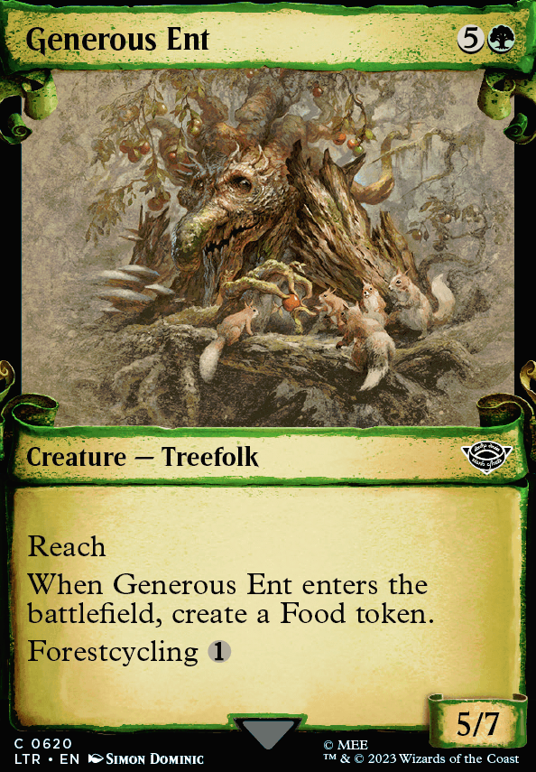 Featured card: Generous Ent