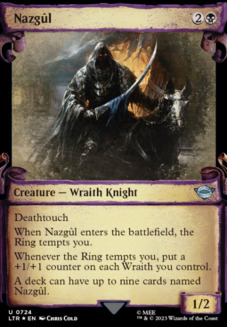 Nazgul feature for Lae'zel and the Nine