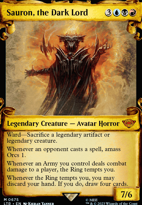 Featured card: Sauron, the Dark Lord