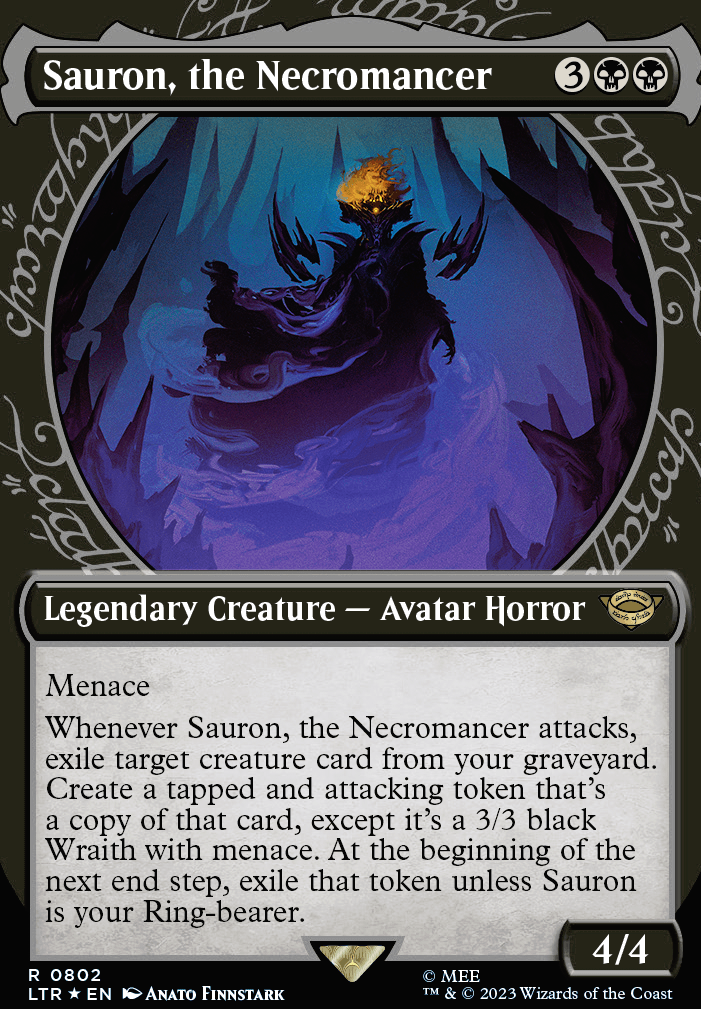 Featured card: Sauron, the Necromancer