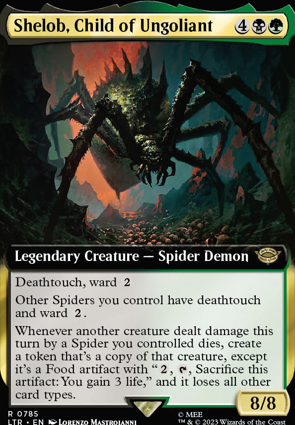 Commander: Shelob, Child of Ungoliant