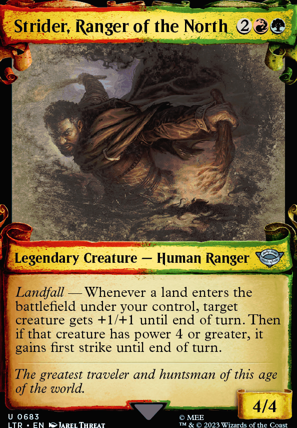 Featured card: Strider, Ranger of the North