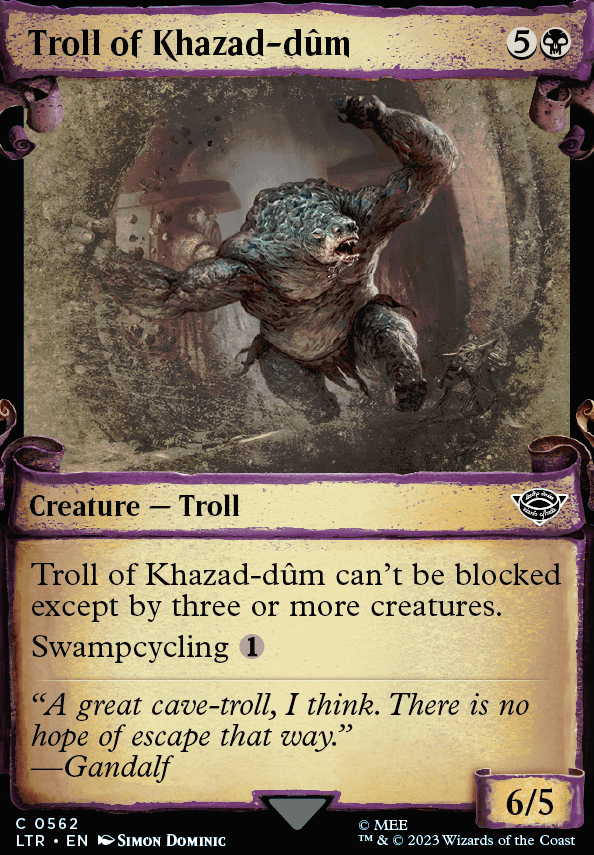 Featured card: Troll of Khazad-dum