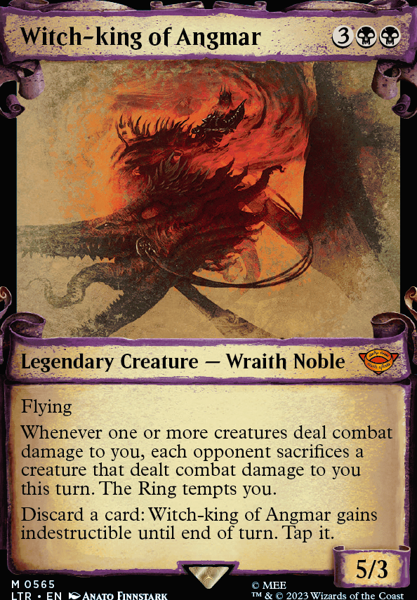 Sauron, the Dark Lord / EDH MTG Deck)