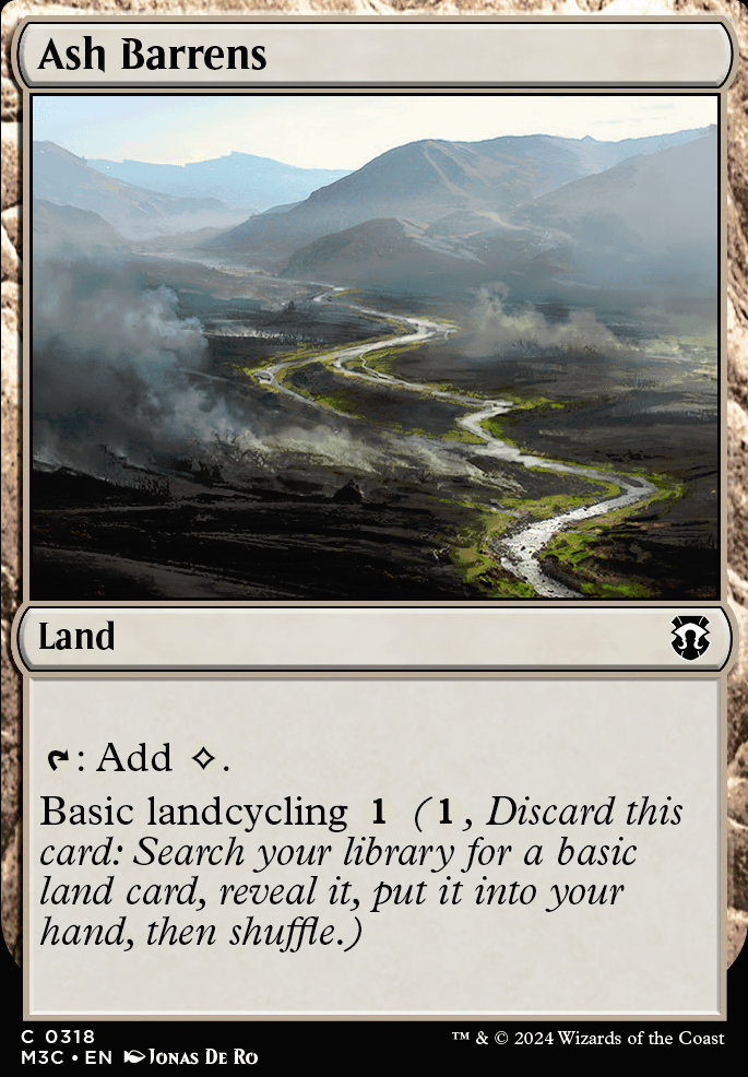 Ash Barrens feature for Suns_Champion's Boros Deck Template