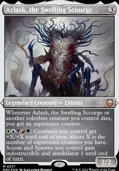 Commander: altered Azlask, the Swelling Scourge