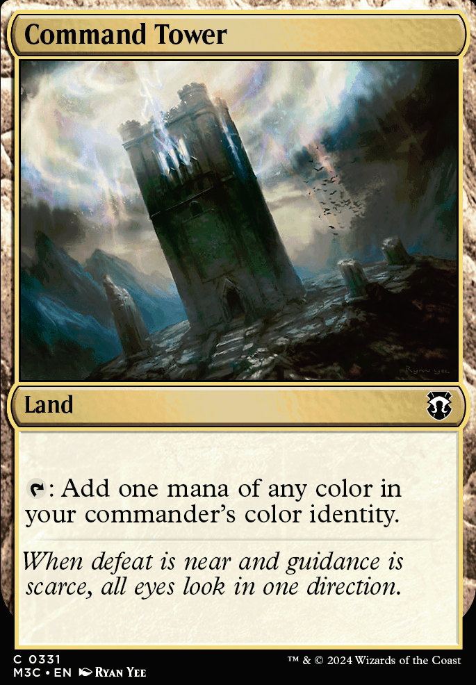 Command Tower feature for List of interesting Pauper EDH commanders