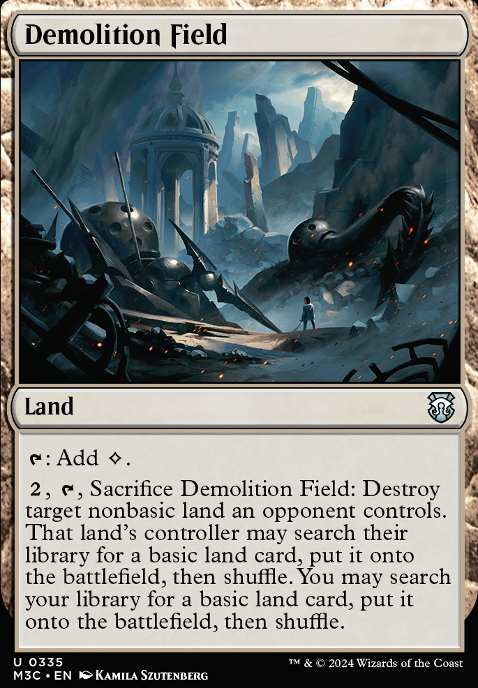 Featured card: Demolition Field