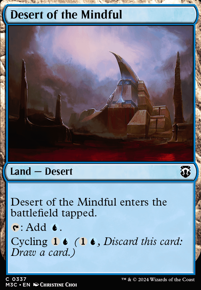 Desert of the Mindful feature for Look!  Up in the sky! (learner's deck)