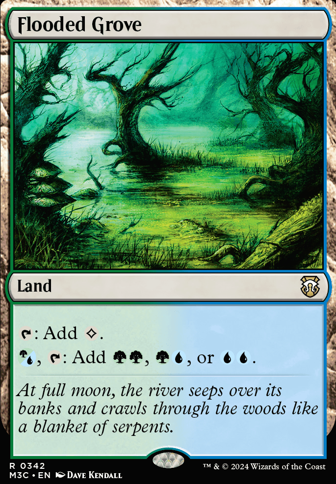 Featured card: Flooded Grove