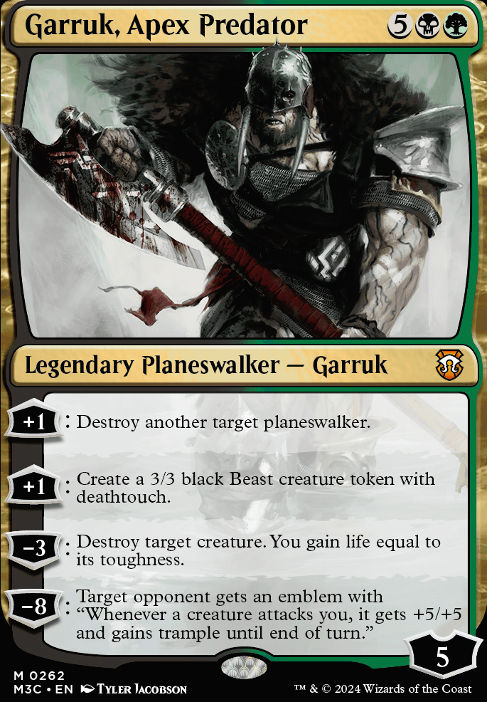 Featured card: Garruk, Apex Predator