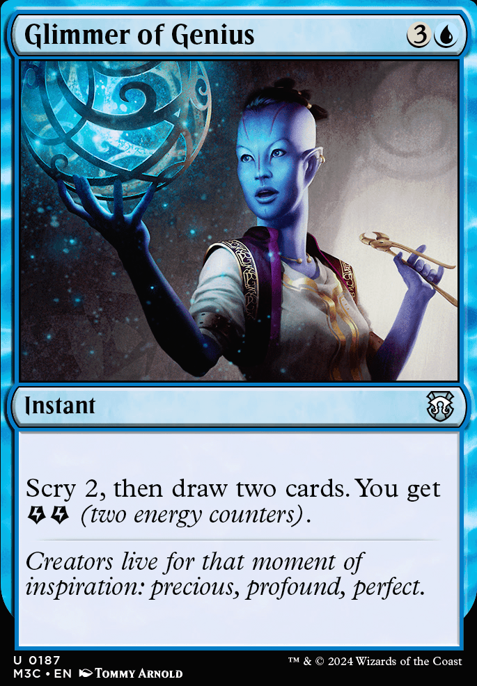 Featured card: Glimmer of Genius