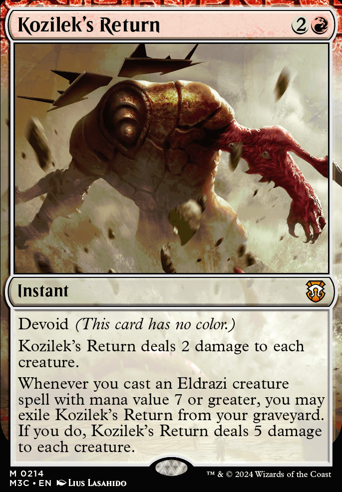 Featured card: Kozilek's Return