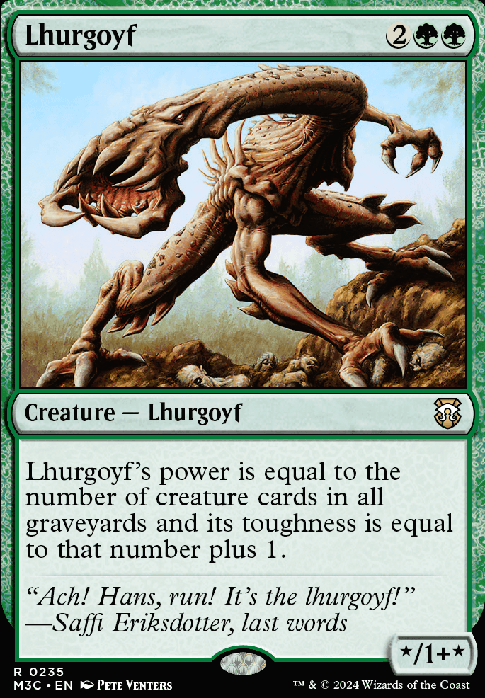 Featured card: Lhurgoyf