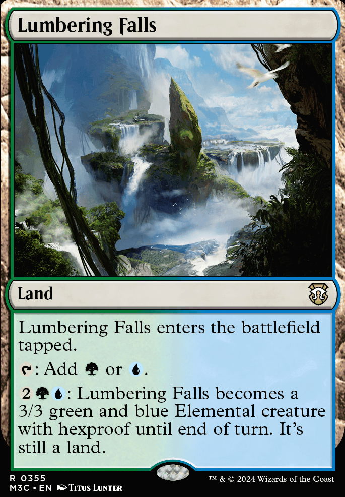 Featured card: Lumbering Falls