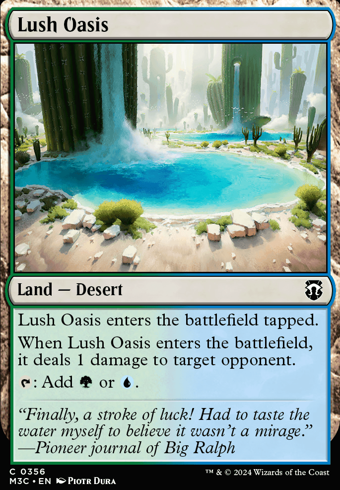 Lush Oasis