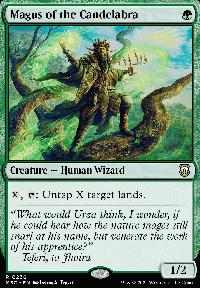 Magus of the Candelabra feature for Your Sass Is Grass! ((EDH PRIMER // Sasaya Combo))