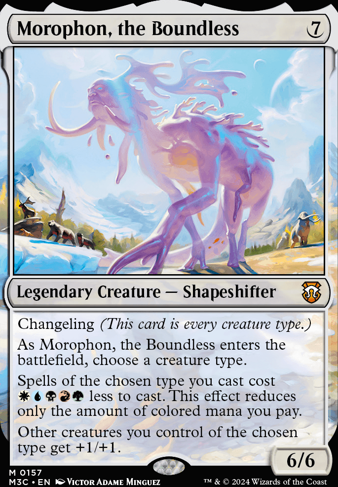 Commander: Morophon, the Boundless