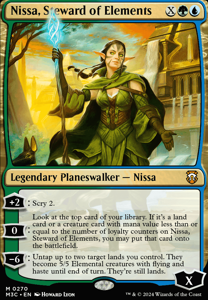 Featured card: Nissa, Steward of Elements
