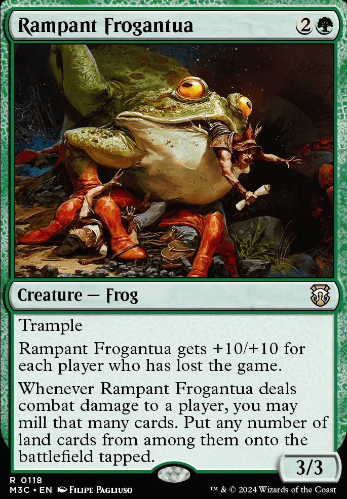 Featured card: Rampant Frogantua