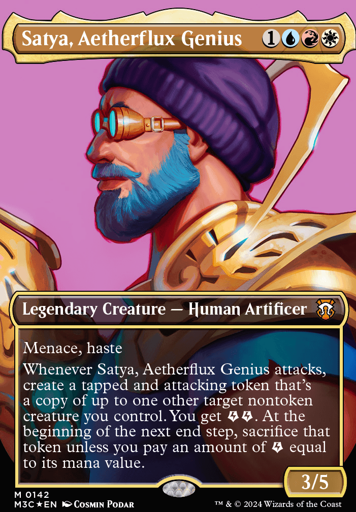 Featured card: Satya, Aetherflux Genius