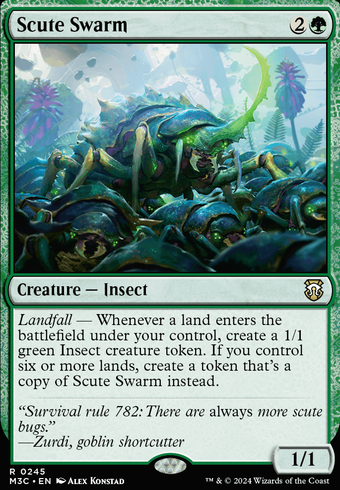 Featured card: Scute Swarm