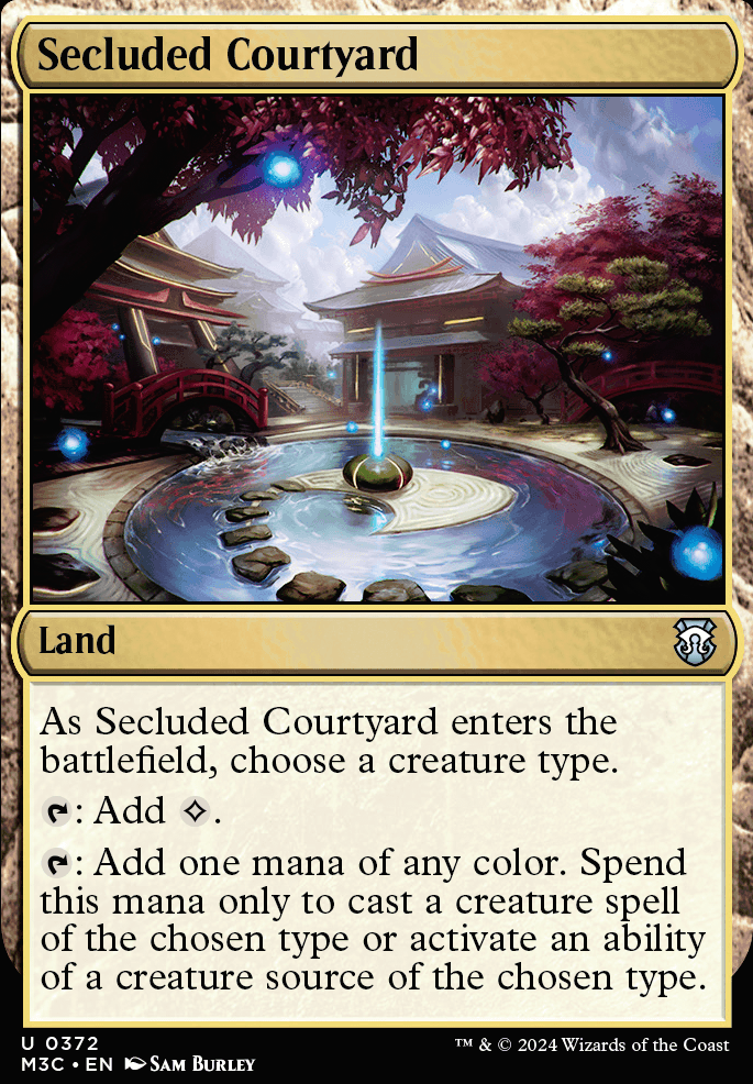 Featured card: Secluded Courtyard