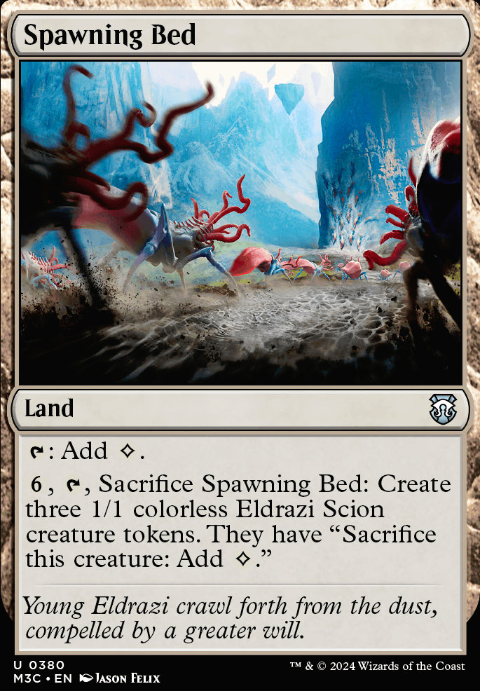 Featured card: Spawning Bed