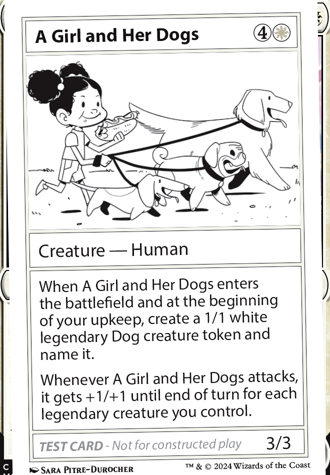 A Girl and Her Dogs (Playtest)