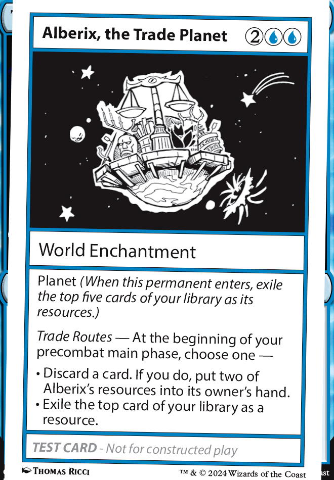 Alberix, the Trade Planet (Playtest)