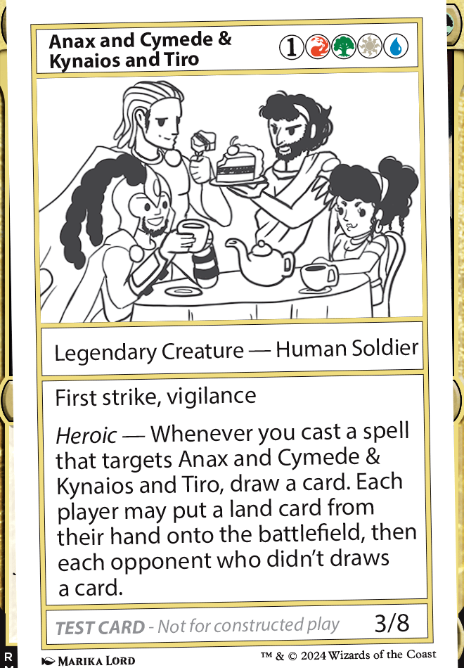 Anax and Cymede & Kynaios and Tiro (Playtest)