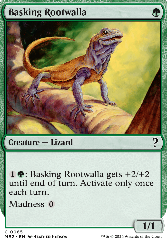 Featured card: Basking Rootwalla