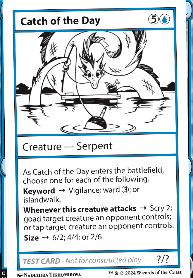 Catch of the Day (Playtest)