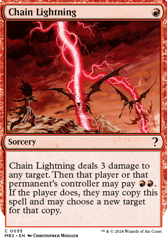 Featured card: Chain Lightning