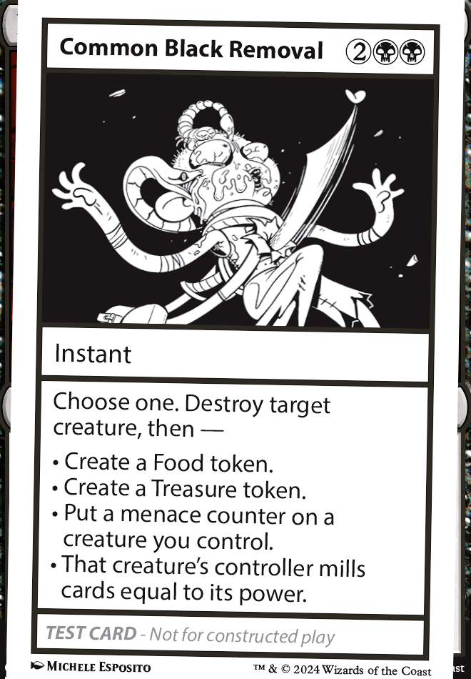 Common Black Removal (Playtest)
