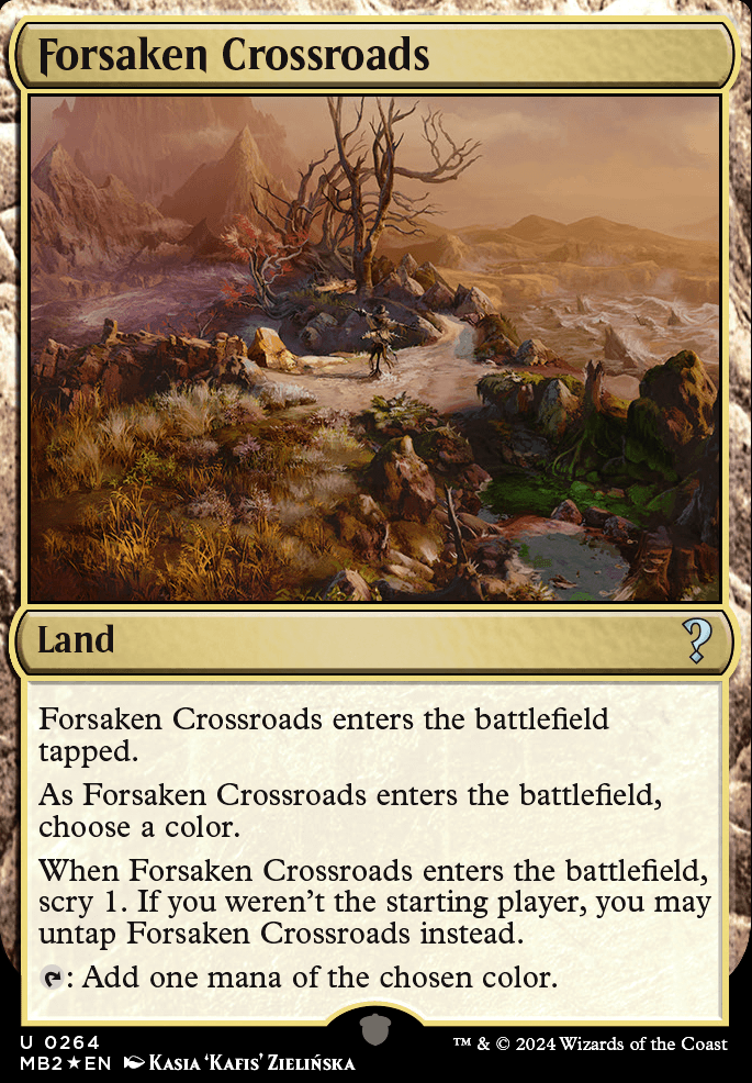 Featured card: Forsaken Crossroads