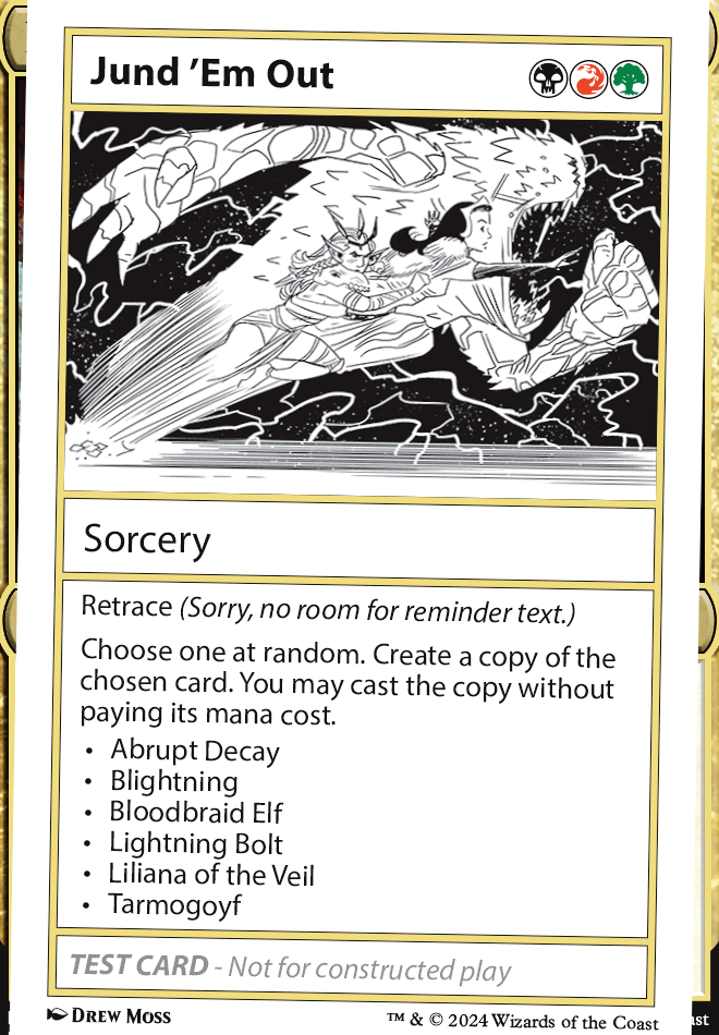 Jund 'Em Out (Playtest)