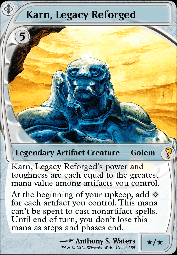 Featured card: Karn, Legacy Reforged