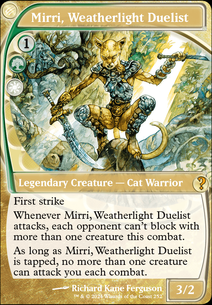 Featured card: Mirri, Weatherlight Duelist