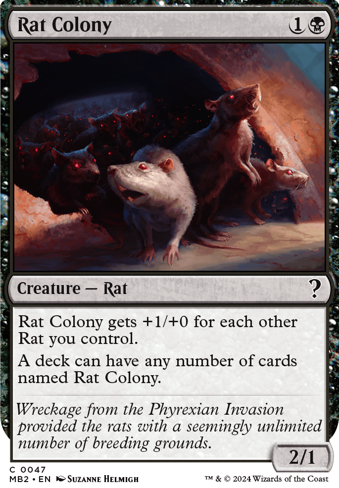 Featured card: Rat Colony