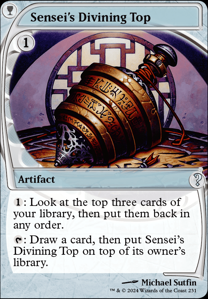 Featured card: Sensei's Divining Top