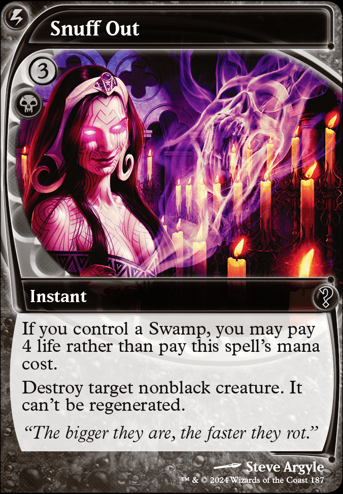 Featured card: Snuff Out