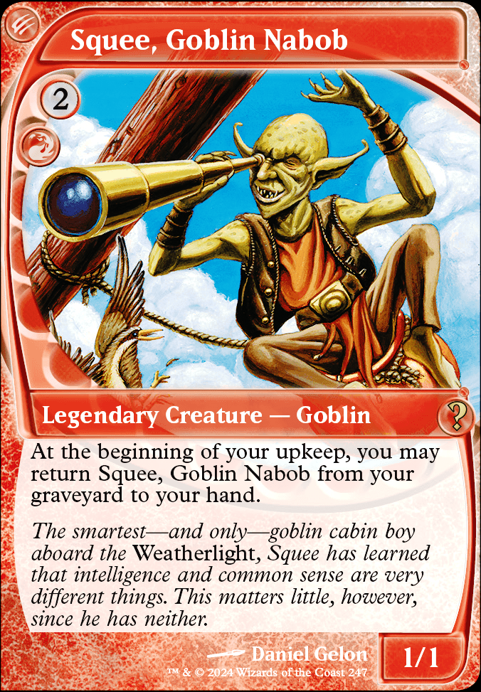 Featured card: Squee, Goblin Nabob