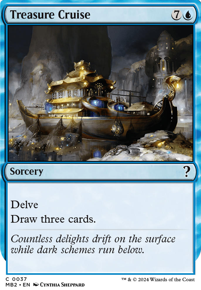 Featured card: Treasure Cruise