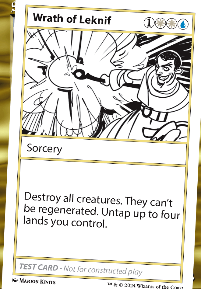 Featured card: Wrath of Leknif (Playtest)