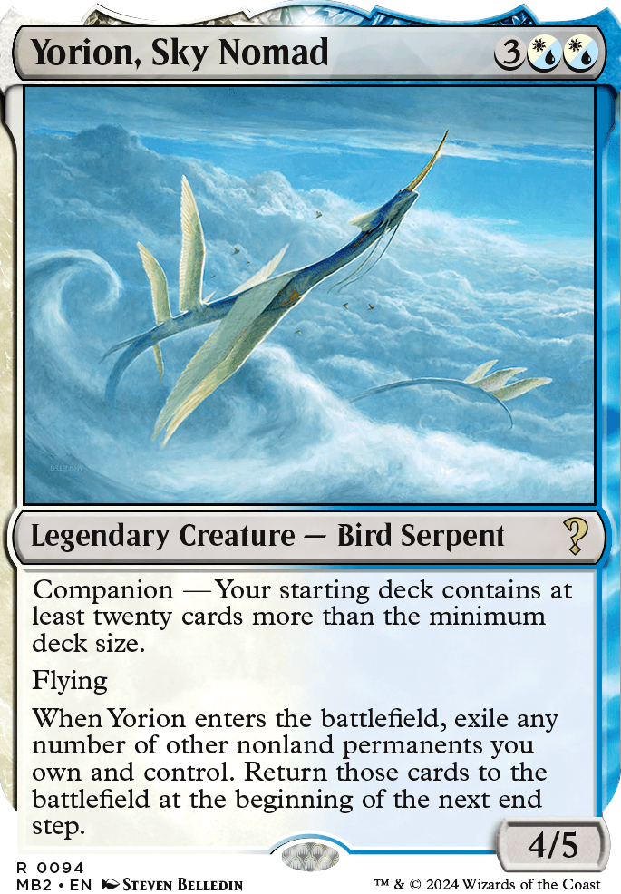 Commander: Yorion, Sky Nomad